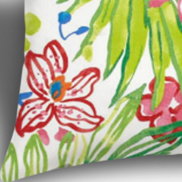 Homeroots Set Of Three 18" X 18" Red And Blue Blown Seam Solid Color Throw Indoor Outdoor Pillow  Uv Protected Polyester 416532