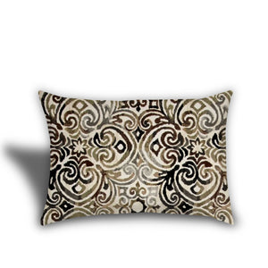 Homeroots Set Of Three 18" X 18" Brown And Tan Blown Seam Solid Color Throw Indoor Outdoor Pillow  Uv Protected Polyester 416535