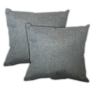 Homeroots Set Of Three 18" X 18" Brown And Tan Blown Seam Solid Color Throw Indoor Outdoor Pillow  Uv Protected Polyester 416539