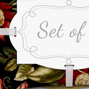 Homeroots Set Of Three 18" X 18" Black And Red Zippered Floral Throw Indoor Outdoor Pillow  Uv Protected Polyester 416656