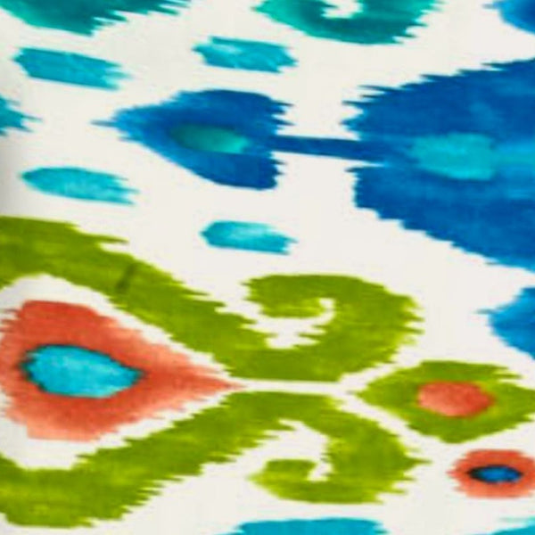 Homeroots Set Of Three 18" X 18" Green And White Zippered Solid Color Throw Indoor Outdoor Pillow  Uv Protected Polyester 416678