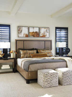 Lexington Cape Verde Panel Bed - Embrace Contemporary Elegance With Luxurious Wood And Rich Earthy Tones Senegal  416-134c