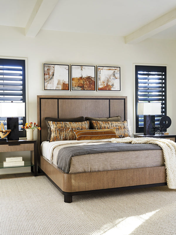 Lexington Cape Verde Panel Bed - Embrace Contemporary Elegance With Luxurious Wood And Rich Earthy Tones Senegal  416-134c