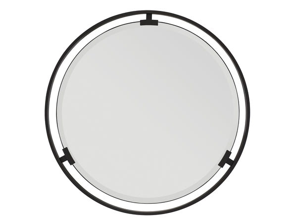 Lexington Aurora Round Mirror - Elegant 42.5" Floating Design With Metal Frame, Perfect For Contemporary Spaces Senegal  416-201