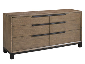 Lexington Algiers Double Dresser: Contemporary Design With Six Soft-close Drawers & Elegant Contrasting Finish Senegal  416-222