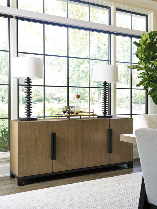 Lexington Covington Buffet - Elegant Storage Solution With Adjustable Shelves And Soft-close Drawers, 74" Wide Senegal  416-852
