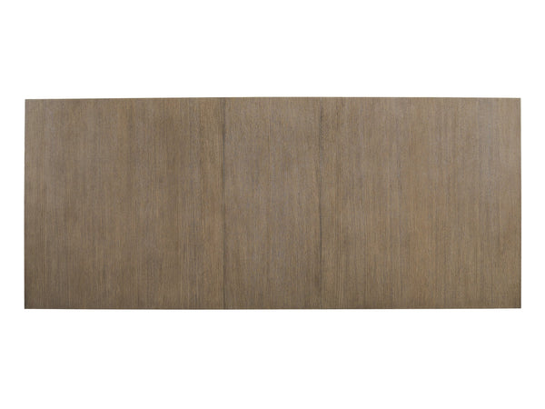 Lexington Wellesley Rectangular Dining Table - Contemporary White Oak Design With Asymmetrical Base & Elegance Senegal  416-877