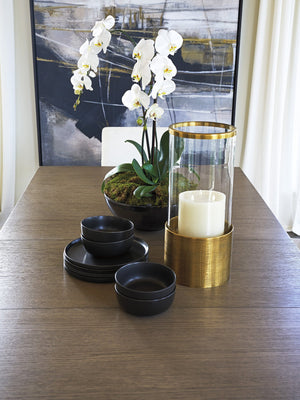 Lexington Wellesley Rectangular Dining Table - Contemporary White Oak Design With Asymmetrical Base & Elegance Senegal  416-877