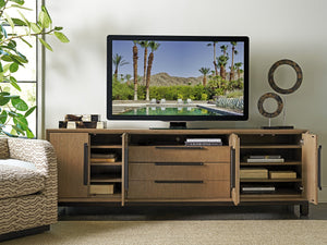 Lexington Monrovia Media Console - Stylish Storage Solution With Adjustable Shelves And Open Compartments Senegal  416-907