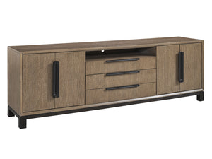 Lexington Monrovia Media Console - Stylish Storage Solution With Adjustable Shelves And Open Compartments Senegal  416-907