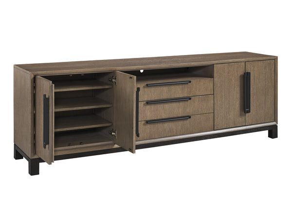Lexington Monrovia Media Console - Stylish Storage Solution With Adjustable Shelves And Open Compartments Senegal  416-907