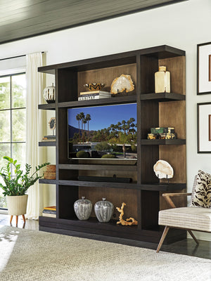 Lexington Sanderson Media Wall Unit - Contemporary Elegance With Adjustable Shelves & Cord Management Features Senegal  416-909c