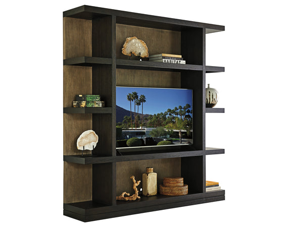 Lexington Sanderson Media Wall Unit - Contemporary Elegance With Adjustable Shelves & Cord Management Features Senegal  416-909c