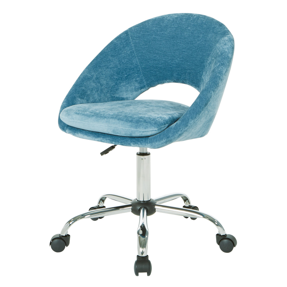 OSP Home Furnishings Milo Office Chair Royal