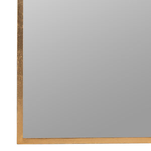 Cooper Classics Landen Antique Gold Leaf Rectangular Wall Mirror for Entryway or Bedroom Decor 41773