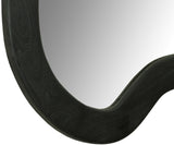 Oblique Black Mirror 417Black-38M Meridian Furniture