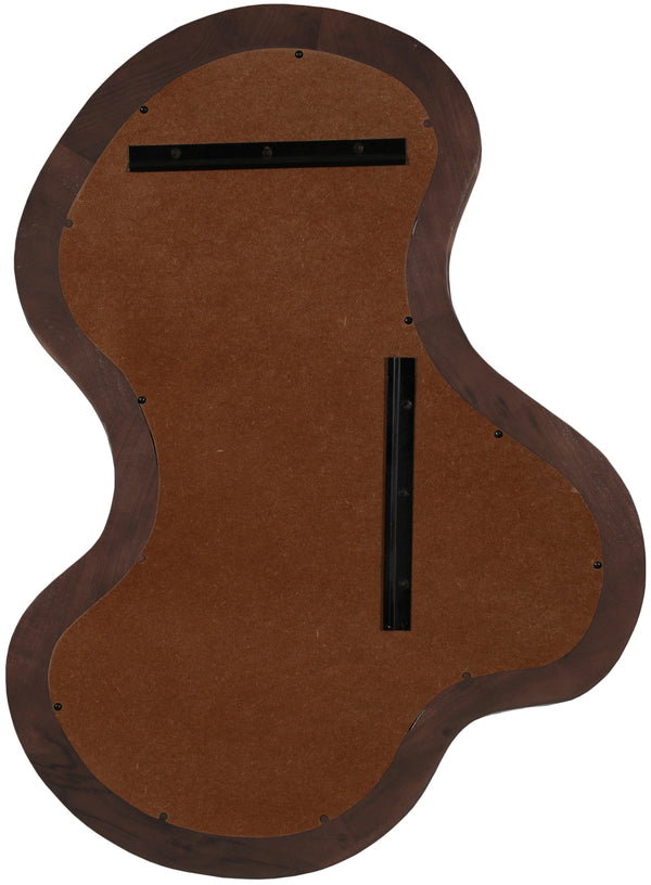 Oblique Brown Mirror 417Brown-38M Meridian Furniture