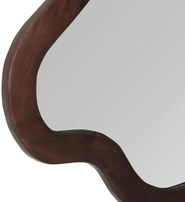 Oblique Brown Mirror 417Brown-38M Meridian Furniture