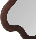 Oblique Brown Mirror 417Brown-38M Meridian Furniture