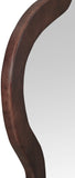 Oblique Brown Mirror 417Brown-48M Meridian Furniture