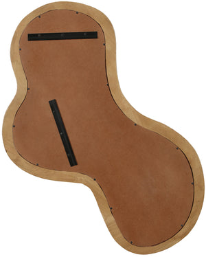 Oblique Oak Mirror 417Oak-48M Meridian Furniture