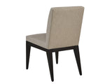 Lexington Murano Upholstered Side Chair - Luxurious Linen Fabric, Elegant Espresso Base, Contemporary Design Tunis  417-880-01