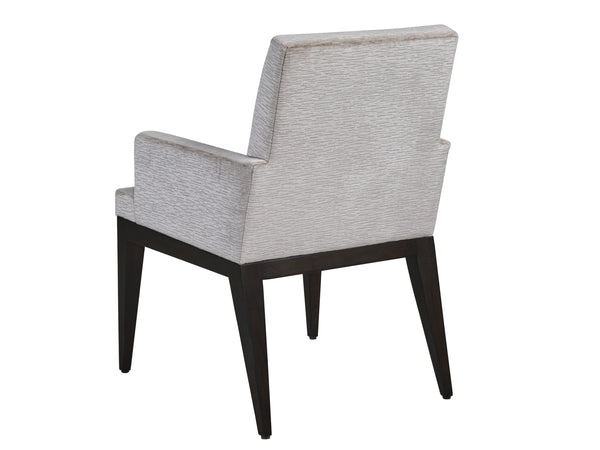 Lexington Murano Upholstered Arm Chair - Elegant Contemporary Design With Rich Earthy Tones And Wood Accents Tunis  417-881-40