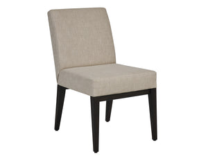 Lexington Latham Upholstered Side Chair - Contemporary Design With Warm Taupe Finish And Rich Earthy Fabrics Tunis  417-882-01