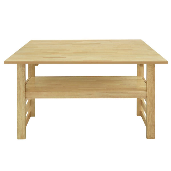 English Elm Topmax Rubberwood Extendable Dining Set with Drop Leaves and Linen Chairs for Four SP000080AAA
