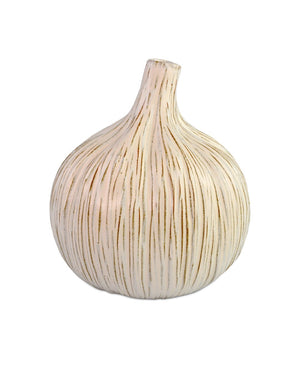 White Garlic Bulb