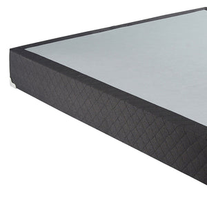 English Elm Maynard Split California King Box Spring with Grey Fabric and 9 Inch Profile B062S01779