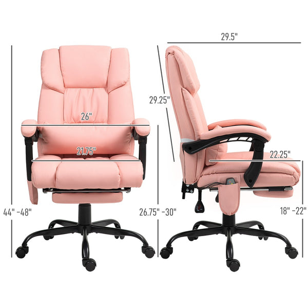 English Elm Premium High Back Pu Leather Executive Chair with Foam Cushion and Swivel Base T3971P407970