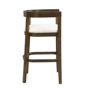 English Elm Christopher Knight Home® - Bar Stools Set Of 2 - Contemporary Rubberwood Design With Soft Upholstered Comfort For Home Bars N771P284165T
