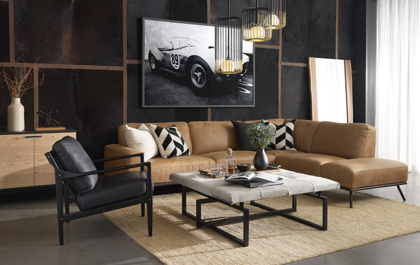 Sunpan CIRCA Pendant Light - Medium Art Deco Design with Misted Glass & Brass Accents for Stunning Illumination 106361