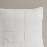 Croscill Casual Gema Casual European Pillow Sham CCA11-0011 Soft White