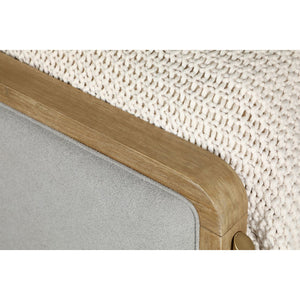 English Elm Arini Sand Wash Grey Upholstered Eastern King Panel Bed - Vintage Elegance For Your Bedroom Retreat B062S00870