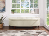 OSP Home Furnishings Jaycee Storage Bench Linen