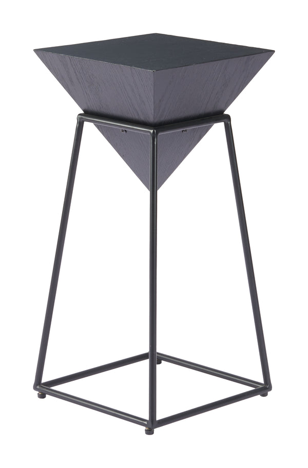 Zuo Modern Pira Side Table Black – Modern Mdf & Steel Design For Stylish Living Spaces, Minimalist & Boho Charm Black Mdf,Steel 110533-zuo-modern