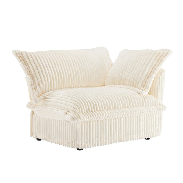 English Elm Koala Corduroy Sectional Sofa Deep Seat High Back Right Facing Living Room Piece W3041P240121