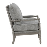 OSP Home Furnishings Abbott Chair Graphite