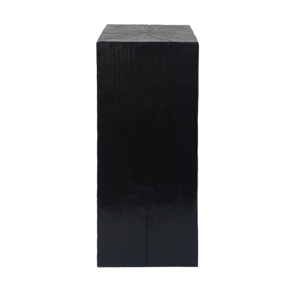 English Elm Christopher Knight Home® - Retro Square-Column Side Table Set with Wood-Look MGO Finish, Stackable End Tables for Living Room Black N770S372B98B99B