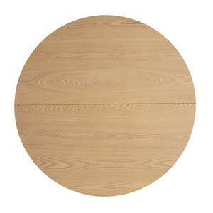 English Elm Christopher Knight Home® - 48" Round Dining Table - Farmhouse Charm, Solid Wood Construction, Space-Saving For Cozy Dining Spaces N771P240935K