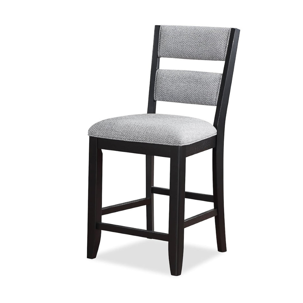 English Elm Kara Upholstered Counter Height Dining Chairs Set of 2 with Solid Wood Frame B056P416861