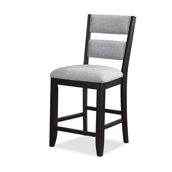 English Elm Kara Upholstered Counter Height Dining Chairs Set of 2 with Solid Wood Frame B056P416861