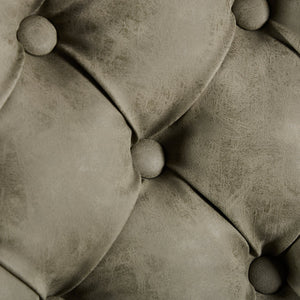 English Elm A&A Mid Century Dining Chair Set of 2 with Curved Ergonomic Walnut Back Upholstered Seat and Metal Legs Olive Green W1143P195202