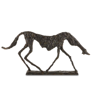 Dog of the Moon Bronze