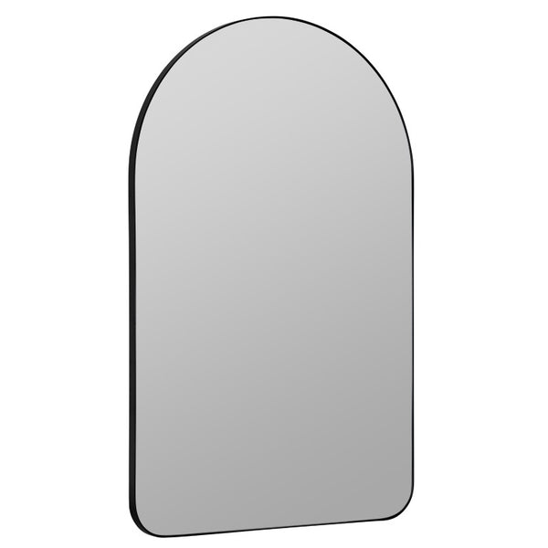 Cooper Classics Gerrard Matte Rectangular Wall Mirror with Slim Metal Frame for Entryway or Bath Black 42003