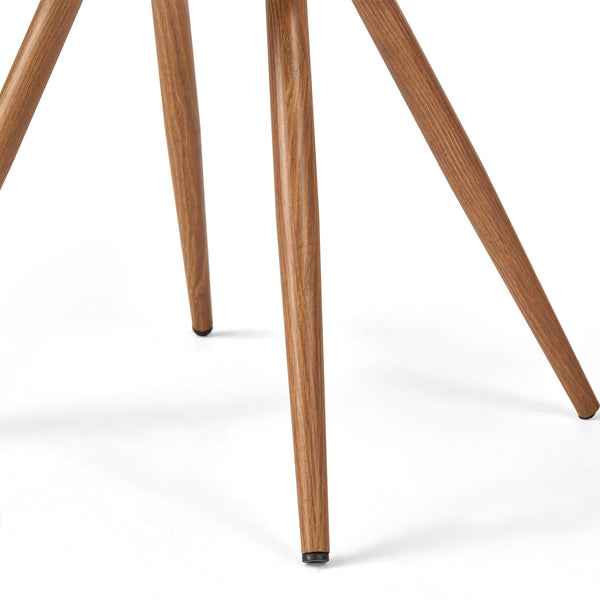 English Elm Christopher Knight Home® - LARYN Rattan Dining Chair Set of 2 – Brown Multi Wicker with Wood-Finish Iron Legs, Cushioned Comfort 62949.00MBRN