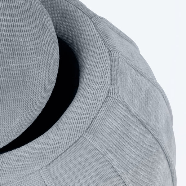 Crestview Collection Modern Chenille Ottoman With Hidden Storage - Stylish & Functional Accent For Your Living Room Space Gray Solid Wood Evfzr4340bgry