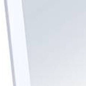 Homeroots Crisp White Full Length Standing Mirror  Glass,Eucalyptus Wood,Veneer 420748